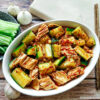 Smashed Cucumber Yuba Salad